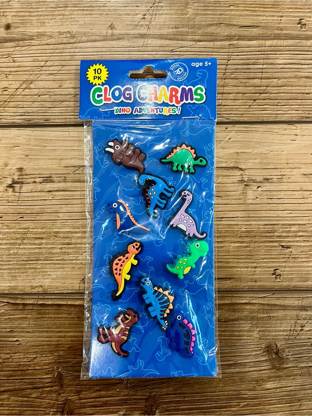 Dinosaur Shoe Charms